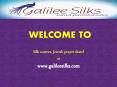Silk scarves and jewish prayer shawl at galileesilks.com PowerPoint PPT Presentation