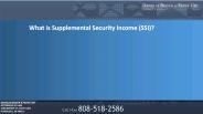 What is Supplemental Security Income (SSI)?
