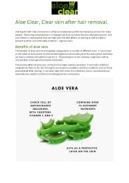 Aloeclear, The Effective Ingrown Hair Solution