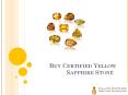 Buy Certified Yellow Sapphire Stone