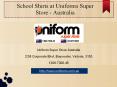 School Shirts at Uniforms Super Store – Australia