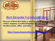best bespoke furniture makers