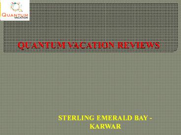 +Quantum vacation hayderabad+
