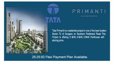 Tata Primanti Gurgaon Sector 72