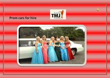 Prom car hire London