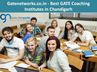 Gatenetworks.co.in - Best GATE Coaching Institutes in Chandigarh