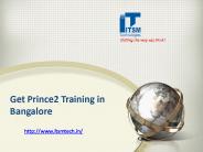 Get Prince2 Training in Bangalore