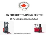 CN forklift Training