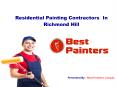 Residential Painting Contractors Richmond Hill PowerPoint PPT Presentation