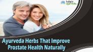 Ayurveda Herbs That Improve Prostate Health Naturally