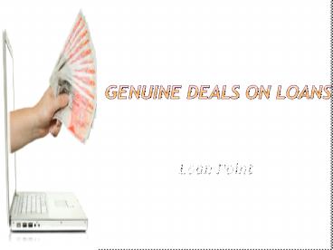 Get Loans Online in the UK