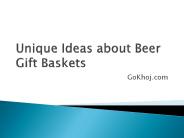 Unique ideas about Beer Gift Baskets