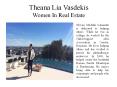 Theana Lia Vasdekis Women In Real Estate PowerPoint PPT Presentation