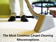 The Most Common Carpet Cleaning Misconceptions