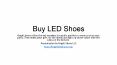 Where To Buy LED Shoes