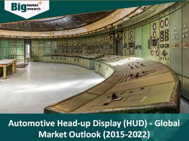 Automotive Head-up Display (HUD) Analysis