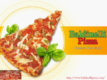 baldinelli pizza