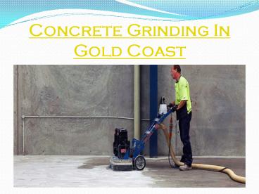 Concrete Cutting gold coast