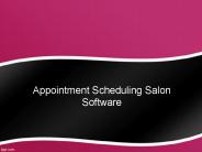 Appointment Scheduling Salon Software