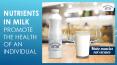 Nutrients in milk promote the health of an individual PowerPoint PPT Presentation