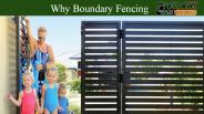 Why Boundary Fencing (1)