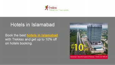 Hotels in Islamabad - Trekkso