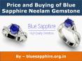 Price and Buying of Blue Sapphire Gemstone