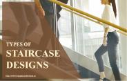 Staircase Designs Your can Choose for Your Home