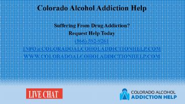 Colorado Alcohol Addiction Helpline
