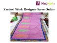 Zardosi Work Designer Saree PowerPoint PPT Presentation