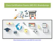 Pass4sure 640-911 CCNA Data Center