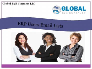 ERP Users Email Lists