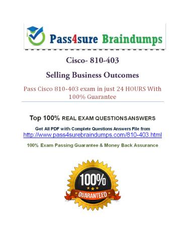 Pass4sure 810-403 Dumps