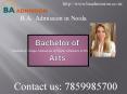 BA Admission in noida