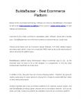 BuildaBazaar - Best Ecommerce Platform PowerPoint PPT Presentation