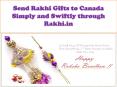 Send Rakhi Gifts to Canada Simply and Swiftly through Rakhi.in PowerPoint PPT Presentation