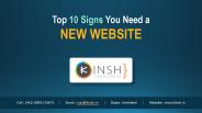 Top Ten Signs You Need a New Website