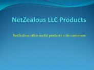 NetZealous LLC _Products