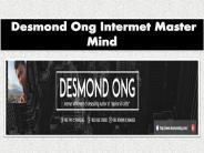Desmond Ong Intermet Master Mind