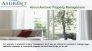 Ashland Property Management -  propertymanagementashlandoregon