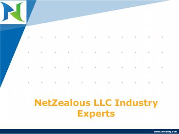 NetZealous LLC Expert in these Industries