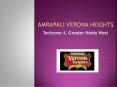 Amrapali Verona Heights – Flats in Greater Noida – Investors Clinic