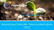 Personal Injury Claims WA – Motor Accident Injuries