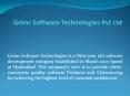 Grims Software Technologies Pvt Ltd PowerPoint PPT Presentation