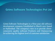 Grims Software Technologies Pvt Ltd