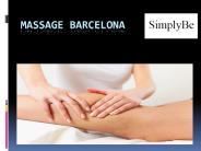 Massage barcelona