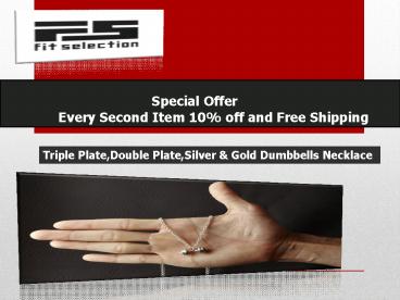 Handmade Fitness Jewelry