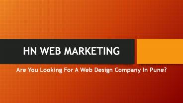 Are You Looking For A Web Design Company In Pune?
