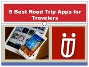 5 Best Road Trip Apps for Travelers