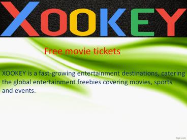 Get Free Movie Tickets in Hyderabad